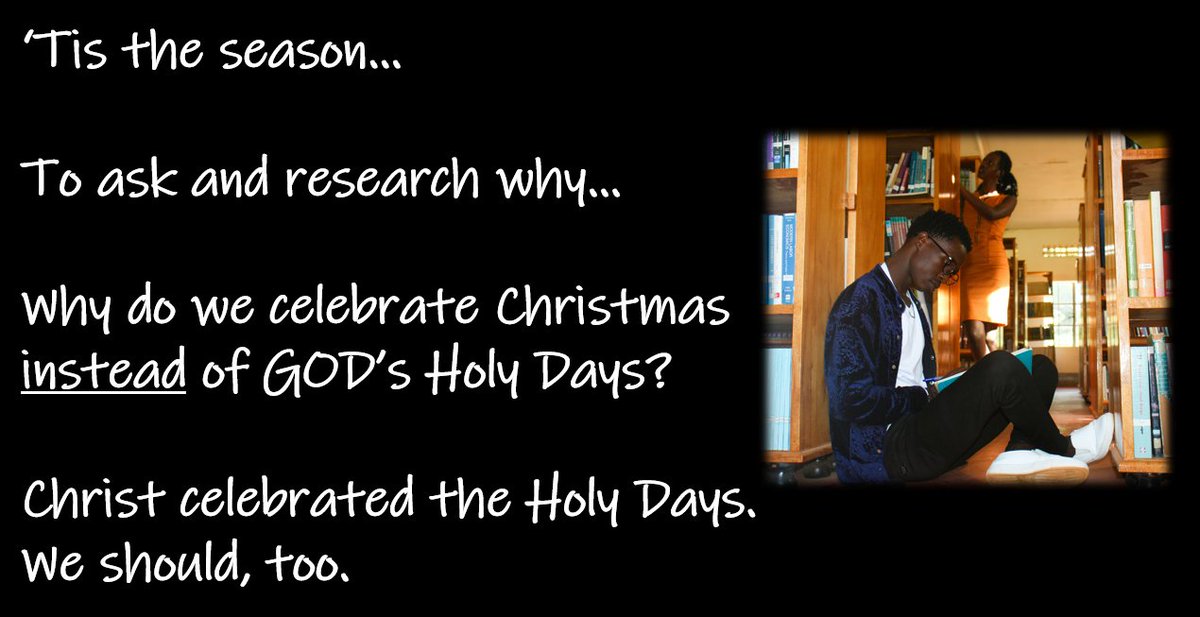 gaamadison's tweet photo. Have we ever really looked into why we celebrate Christmas?

What is known as Christmas is a man-made tradition that arose from sun-worship centered around the winter solstice (saturnalia); it is rooted in idolatry and the festival has been passed down for centuries.

#ResearchIt https://t.co/iRkatiH5EW