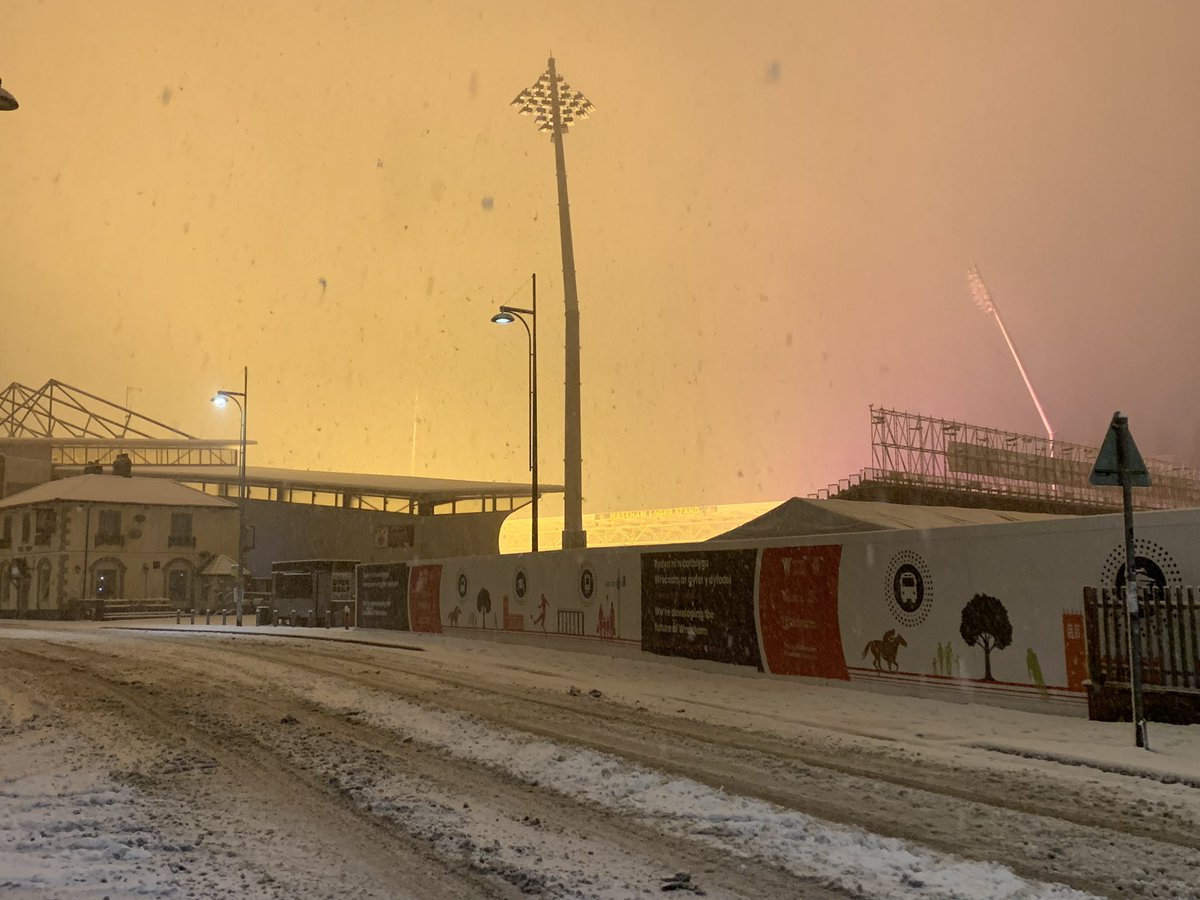 justrebooting's tweet photo. Wrexham football club in the snow
#wrexham #thisiswrexham #wxm #wxmfc https://t.co/4Tfla8tQr8