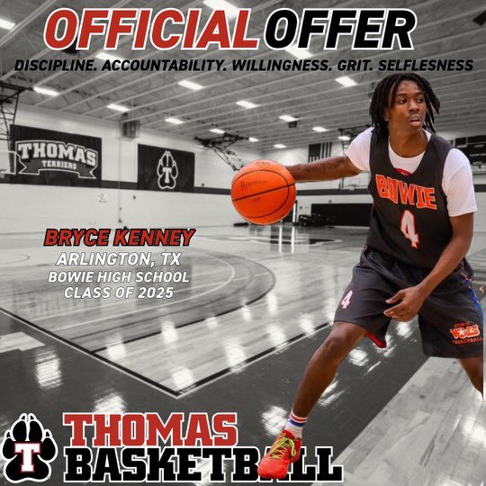 Bryce Kenney (@bhoopsss) on Twitter photo Im Blessed To Say I Have Received An Offer From Thomas College #AGTG <a href="/BowieHoops/">Bowie Vols Basketball</a> <a href="/TeamNation3stp/">Team Nation Adidas 3SGB Member #/// Life</a> <a href="/TerriersMBB/">Thomas College Menโs Basketball</a> Im Blessed To Say I Have Received An Offer From Thomas College #AGTG <a href="/BowieHoops/">Bowie Vols Basketball</a> <a href="/TeamNation3stp/">Team Nation Adidas 3SGB Member #/// Life</a> <a href="/TerriersMBB/">Thomas College Menโs Basketball</a>