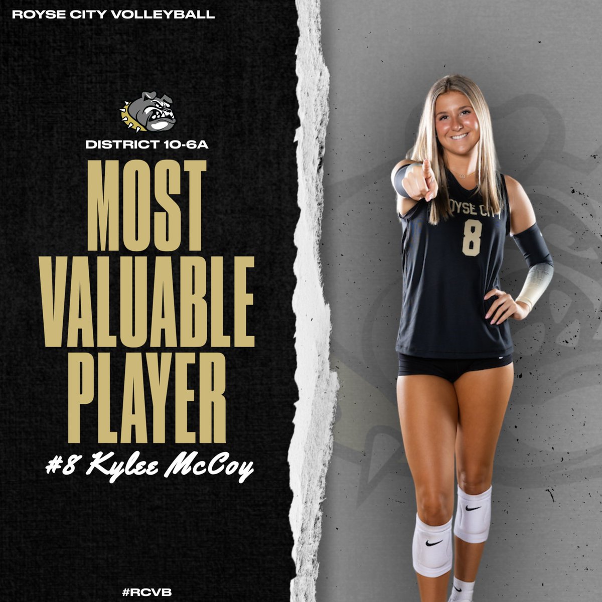 RCVB_bulldogs's tweet photo. Congratulations to Senior, Kylee McCoy, for receiving the 2024 All-District MVP award!

#RCVB #WinnerWithin https://t.co/iAdFymhBoW