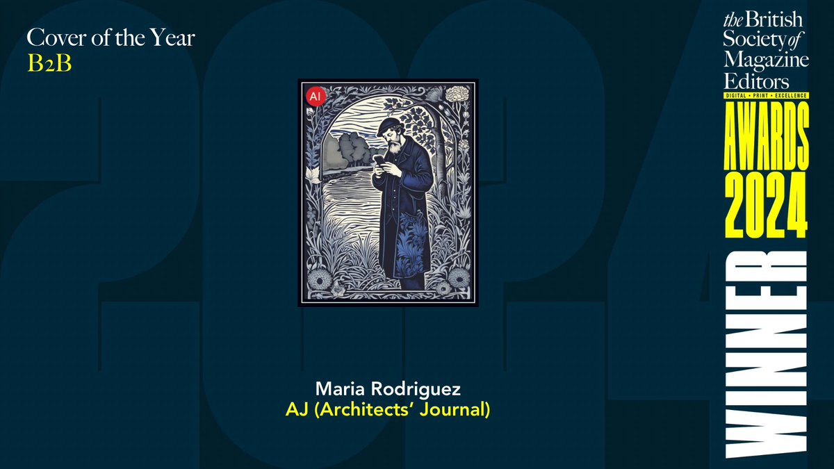 The Cover of the Year - B2B award goes to Maria Rodriguez