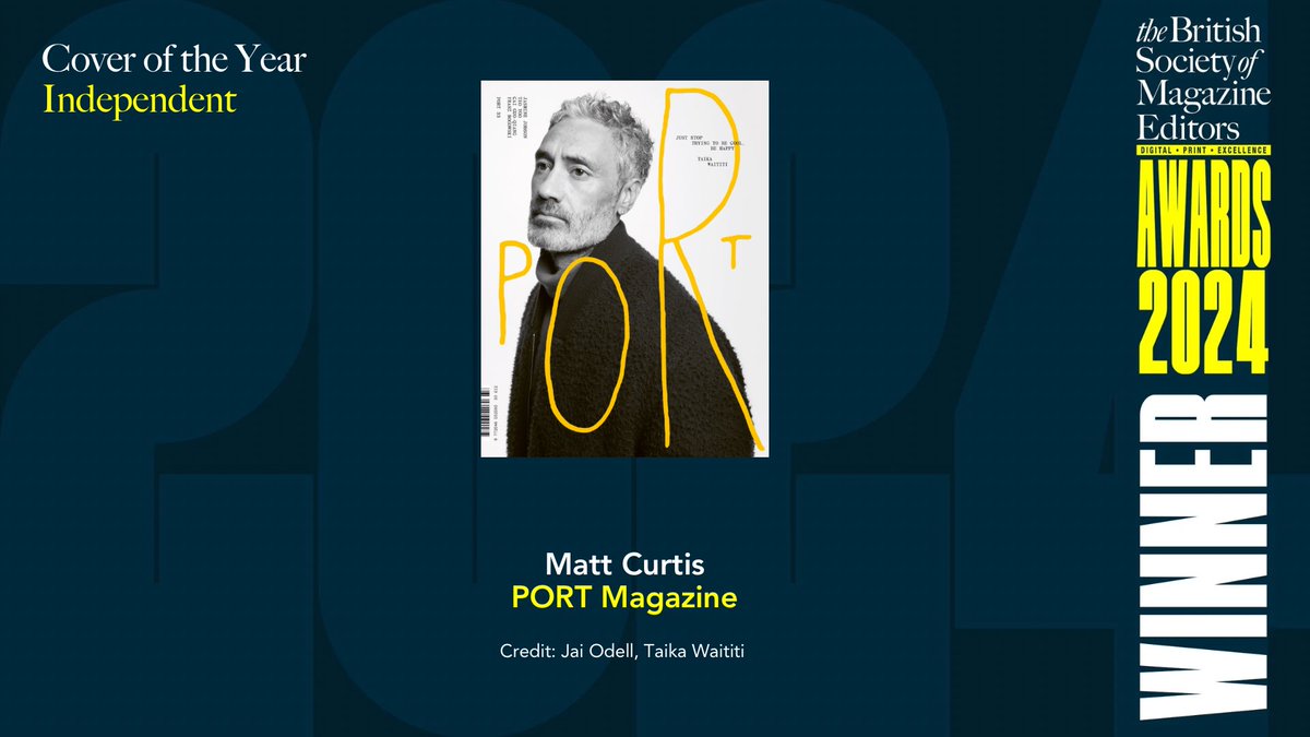 The Cover of the Year - Independent Award goes to Matt Curtis