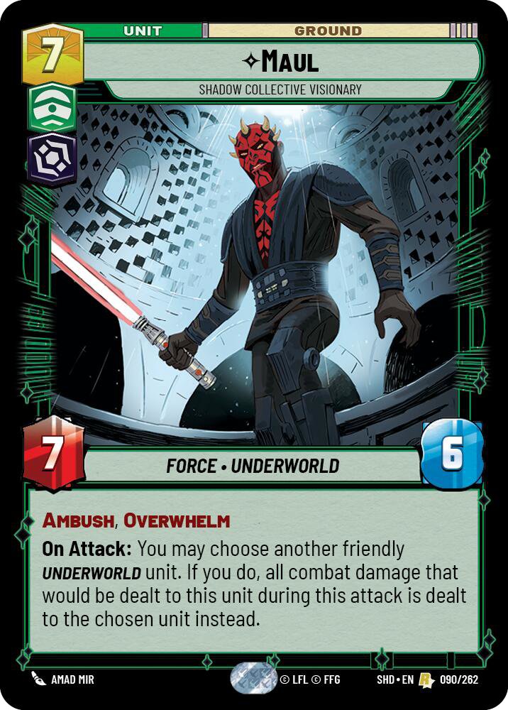 RollOnSWD's tweet photo. How fun! 

1) A card you love to play 
2) A card you love to hate 
3) A card people associate with you 
4) A card art you love  

#SWU #StarWarsUnlimited https://t.co/ZKWguSKJdb