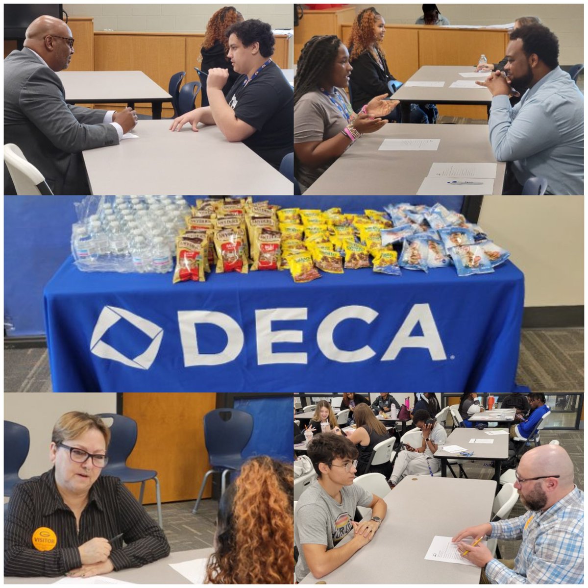 Thank you to Gulfport High School for welcoming our amazing leaders to volunteer their time mentoring the students on time management, goal setting, and resume tips. They also assisted in conducting mock interviews to better prepare students for the future! #WinAsOne #LifeAtAtt