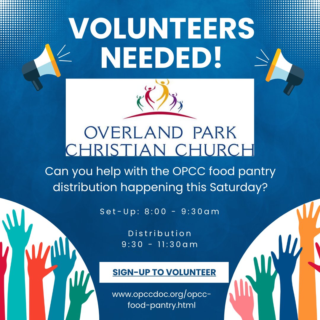 OPCCDOC's tweet photo. Are you looking for a way to give back to your community? Are you available this Saturday morning? If you can volunteer, or support the OPCC food pantry, please visit our website (link in bio) to fill out the interest form so that our volunteer coordinator can contact you.⁠ https://t.co/Lzs5ckpOld