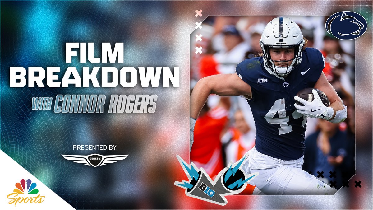 ConnorJRogers's tweet photo. Penn State TE Tyler Warren...

Catches TDs
Runs for TDs
Has even THROWN a TD this year

Also kicks ass as a run blocker

My latest 📽️ breakdown for @NBCSports on the talented prospect

📺: https://t.co/7NY9dMfmEx https://t.co/8HgQpStymj