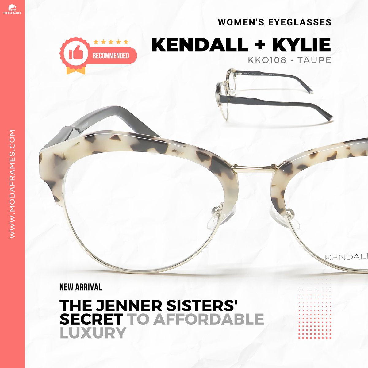 ModaFrames's tweet image. 🔥 DESIGNER ALERT: Kendall + Kylie Cat Eye Glasses are now 91% OFF!

From $275 ➡️ Only $24.25! 

Luxury without breaking the bank? YES! 💎

🛒 modaframes.com/products/kenda…

📌 #KendallKylie #EyewearDeals #ModaFrames