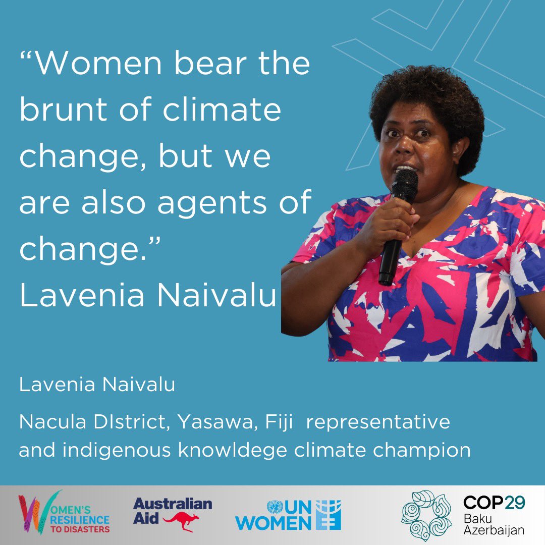 Women’s Resilience to Disasters tweet media