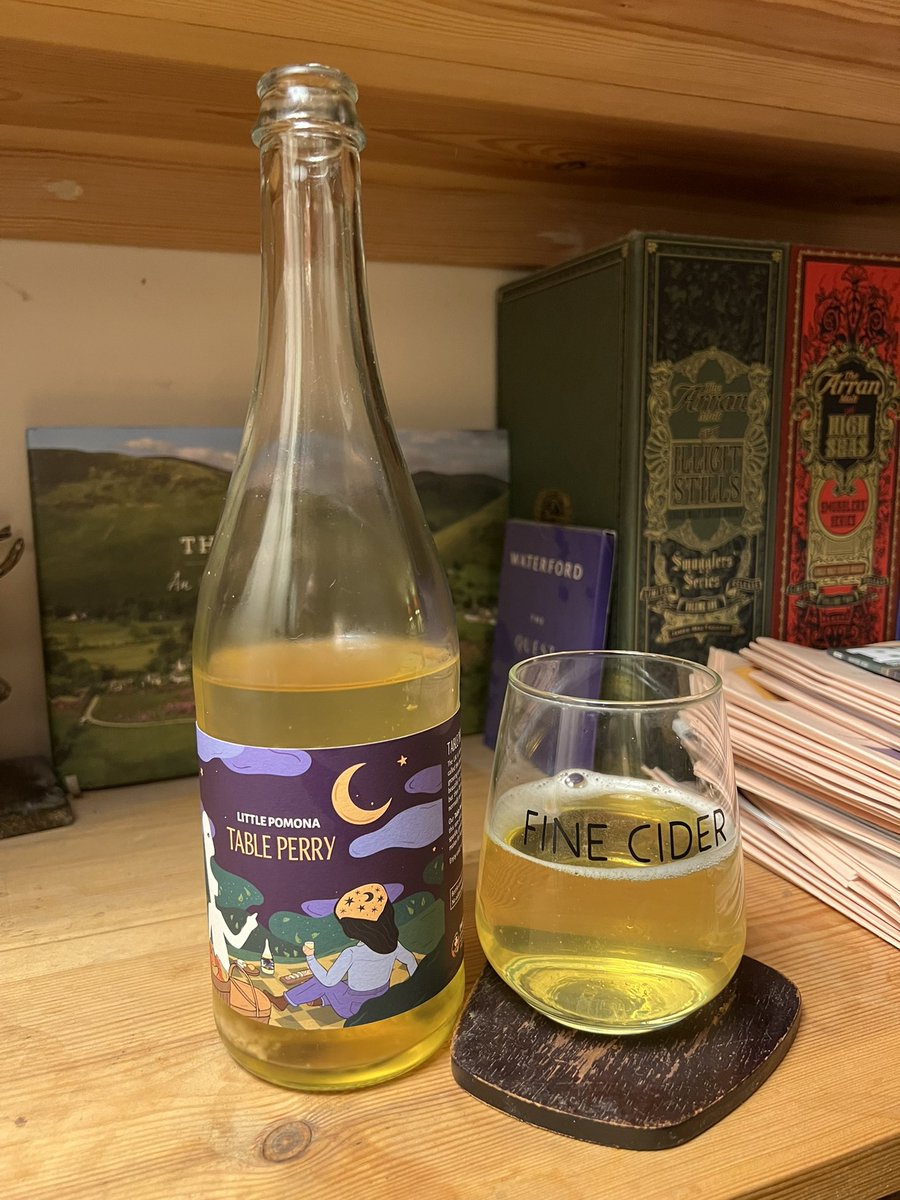 Jack Toye (@jackabuss) on Twitter photo Happy Ridiculously Good Perry Monday! A welcome return to trying <a href="/LittlePomona/">Little Pomona Cider</a>’s Table Perry. This table blend is high on acid and fruity leaning Perry pear varietals (for this batch at least). Not too much in the way of tannin at play here 🍐 #rgpm :)X Happy Ridiculously Good Perry Monday! A welcome return to trying <a href="/LittlePomona/">Little Pomona Cider</a>’s Table Perry. This table blend is high on acid and fruity leaning Perry pear varietals (for this batch at least). Not too much in the way of tannin at play here 🍐 #rgpm :)X