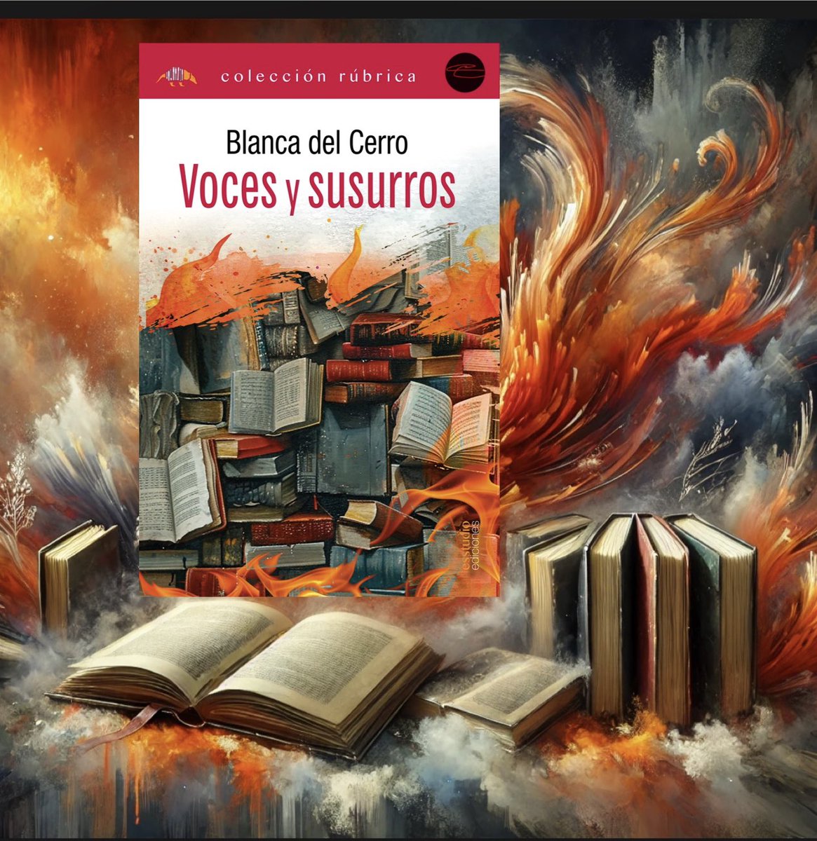 EsstudioEdicion's tweet photo. ¡NOVEDAD EDITORIAL!

VOCES Y SUSURROS
Blanca del Cerro

Tienes ante ti, lector, un libro de relatos extraordinarios que te harán introducirte en un mundo onírico y, sobre todo, te harán pensar. 

https://t.co/NW2ofOhArf

#esstudioediciones #esstudioedicionestueditorialdeconfianza https://t.co/UZIfmxwxQd