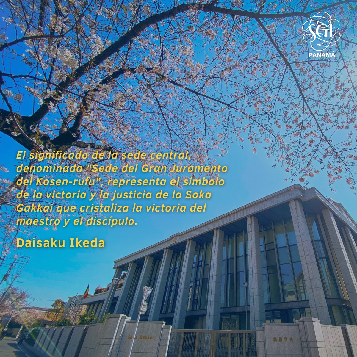 Hoy celebramos la fundación de la #SokaGakkai, un día profundamente significativo para todos los miembros de los 192 países y territorios que la conforman. 
Como discípulos de Ikeda Sensei, renovamos nuestro juramento de continuar iluminando al mundo con el budismo del sol.