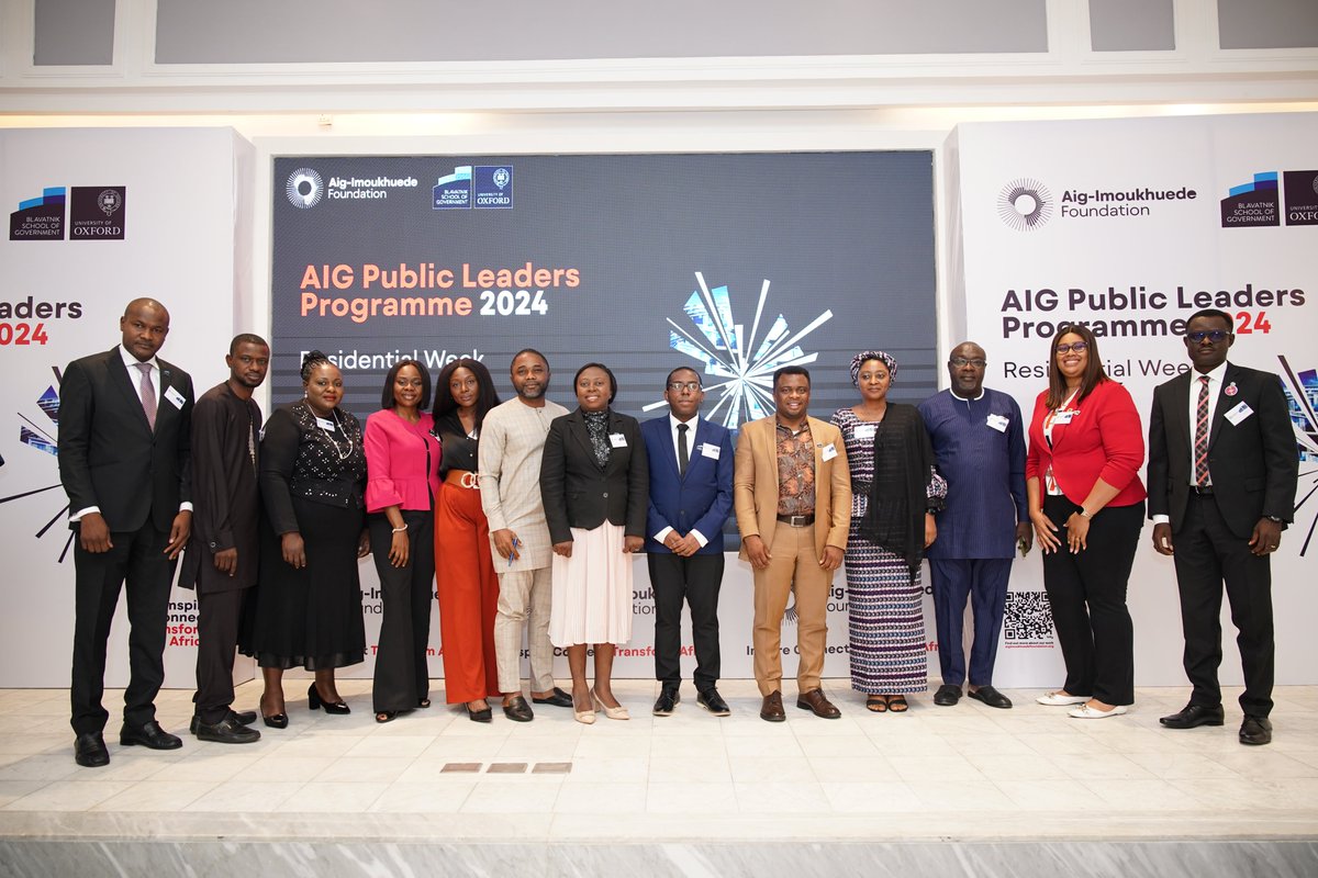 AigFoundation's tweet image. Over the next few days, participants will be immersed in engaging learning experiences, collaborative sessions, and thought-provoking discussions, all aimed at shaping the future of public service in Africa!

#AigImoukhuedeFoundation #AIGPublicLeadersProgramme