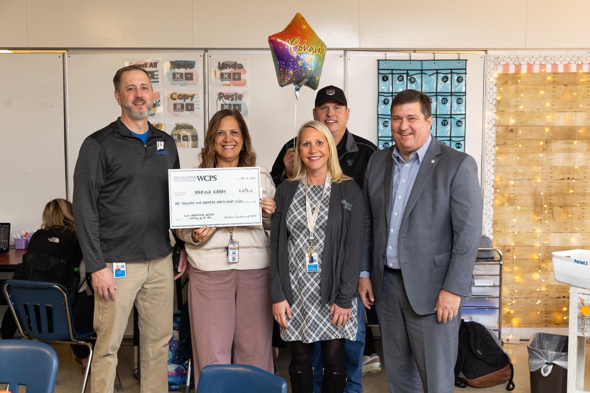 Education Foundation of WCPS tweet media