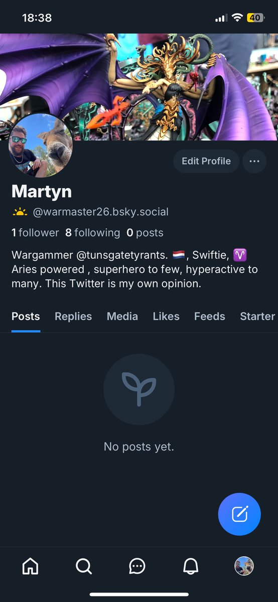 Bit late, but jumping to the other side as well, anybody seeing this gimme a follow there