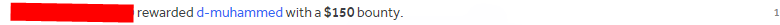 diyar_mhammed's tweet photo. Alhamdullila.  I was awarded a $750 bounty on
@Hacker0x01 https://t.co/TRPg8r5AFF