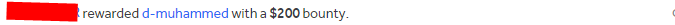 diyar_mhammed's tweet photo. Alhamdullila.  I was awarded a $750 bounty on
@Hacker0x01 https://t.co/TRPg8r5AFF