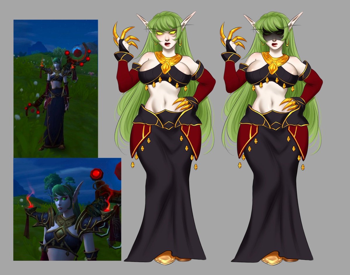 Lady Llotie. She is a very ambiguous character and does not inspire confidence, and due to her connection with the nerubs, she should be generally feared 

#blood_elf #worldofwarcraft