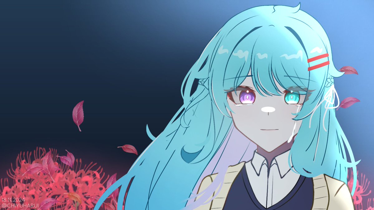 Chiyuharui's tweet photo. 「光」 ー❝Past life.❞
18.11.2024 &amp; 01.10.2022
https://t.co/GLScjknCXo

Long hair to short hair ww

#oc #ibispaint #ibispaintx #art #artworks #artwork #personaoc https://t.co/7XJQTAaRrh