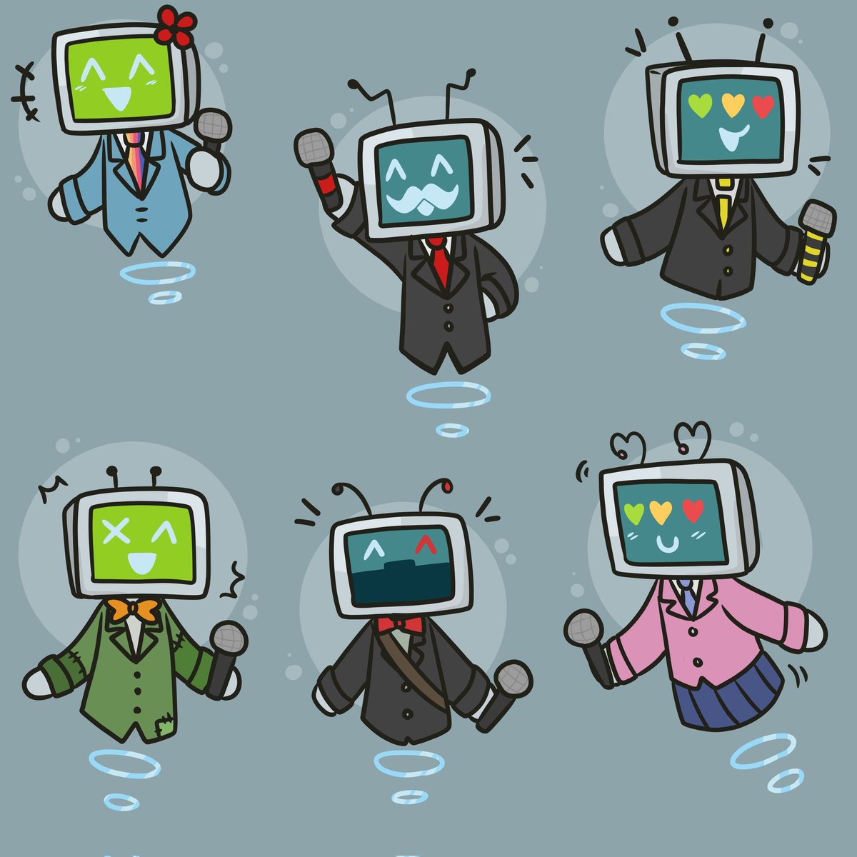 SleepiestGuts's tweet image. Fuck it two art posts in a day. Thinking about these little guys so I drew some #traffictwt