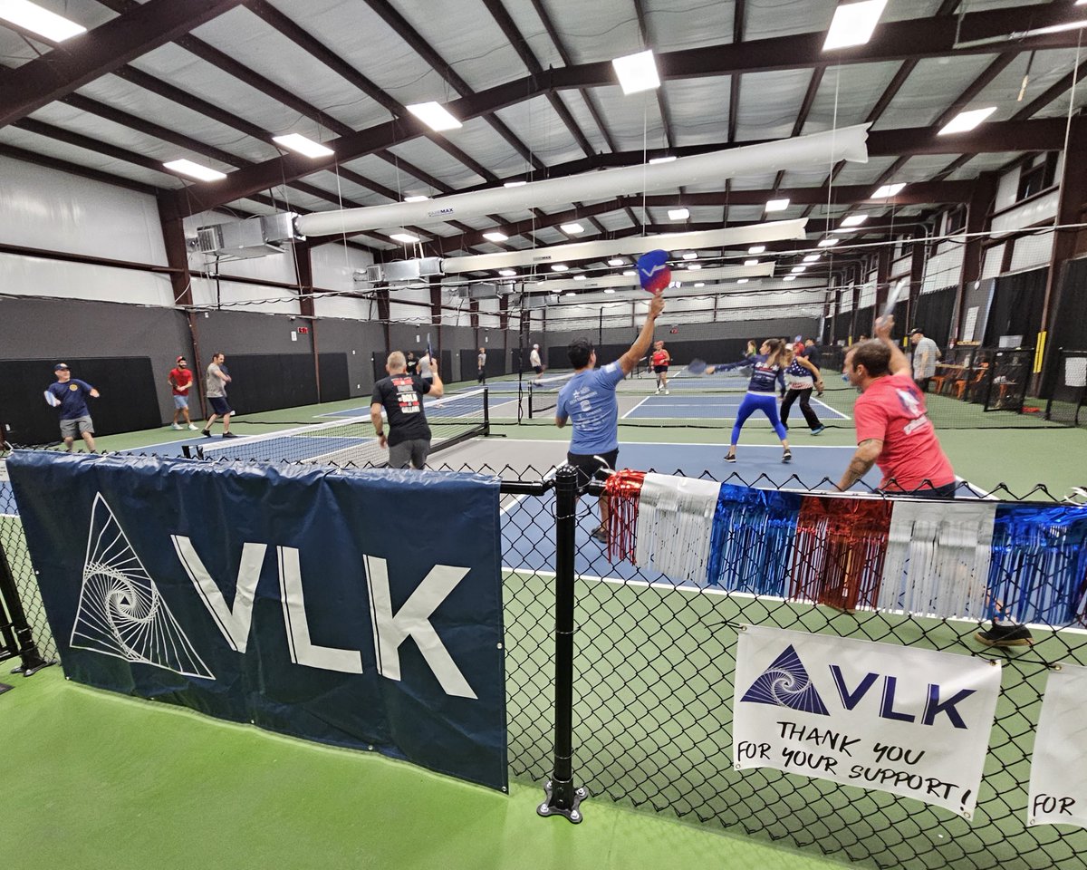 VLKArchitects's tweet image. On Saturday, VLK proudly sponsored the Golden Triangle Rotary Club’s First Annual Pickleball Tournament, benefiting @GallantFew and their work supporting America’s veterans. #VLKArchitects #GallantFew