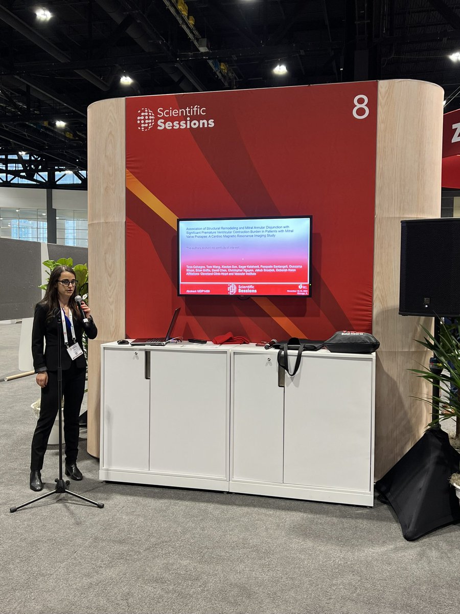 Tess Calcagno MD, PharmD (@calcagnotess) on Twitter photo Presenting our MRI cohort study looking at patients with MVP with and without MAD at #AHA2024 <a href="/DebbieKwonMD/">DebbieKwonMD</a> <a href="/SroubekJ/">Jakub Sroubek</a> <a href="/CCF_IMCHIEFS/">Cleveland Clinic IM</a> <a href="/CCFcards/">CCF Cardiology Fellows</a> Presenting our MRI cohort study looking at patients with MVP with and without MAD at #AHA2024 <a href="/DebbieKwonMD/">DebbieKwonMD</a> <a href="/SroubekJ/">Jakub Sroubek</a> <a href="/CCF_IMCHIEFS/">Cleveland Clinic IM</a> <a href="/CCFcards/">CCF Cardiology Fellows</a>