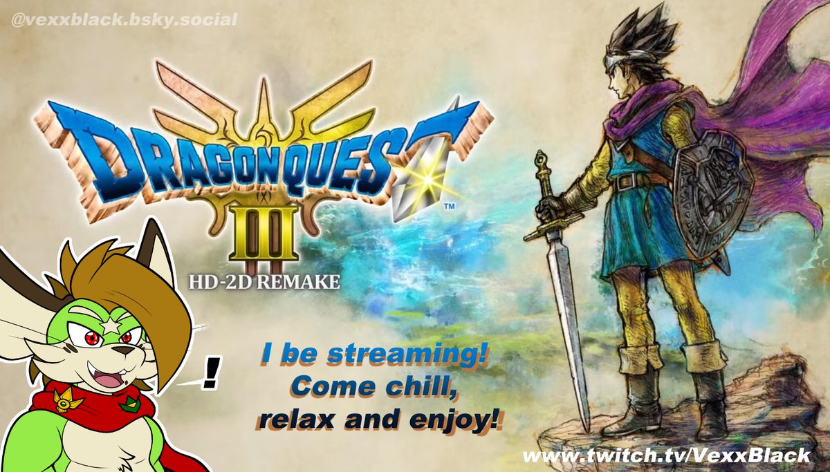 GREENFIRE, MOVE OUT!

Lets get going again shall we? Lets prove to that stupid goddess I'm NOT a Thug!! Casual chill stream today~ 💚⭐️

twitch.tv/vexxblack
#VexxStreams