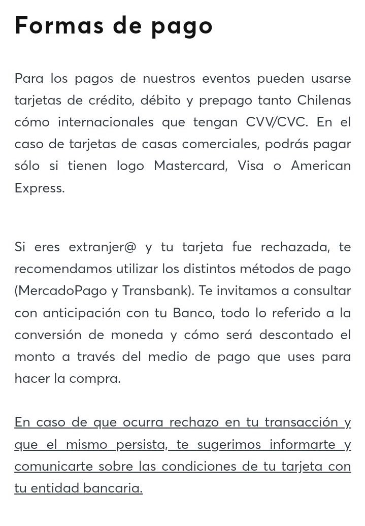podscastcon's tweet photo. Recomendaciones, utilizar las tarjetas de crédito ya que las de débito te las suelen rebotar https://t.co/IDGJ1TJJUe
