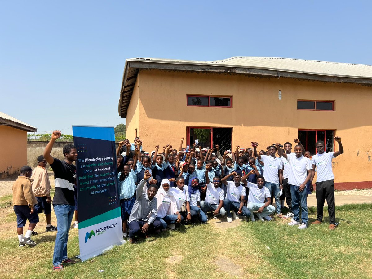 damiakpan's tweet photo. Today, in celebration of World Antimicrobial Awareness Week (WAAW), we launched the first day of our school outreach program at Christ Academy, Gwagwalada, Abuja. #MicrobioChamp #AMR #WAAW https://t.co/sqVp1Ird5o