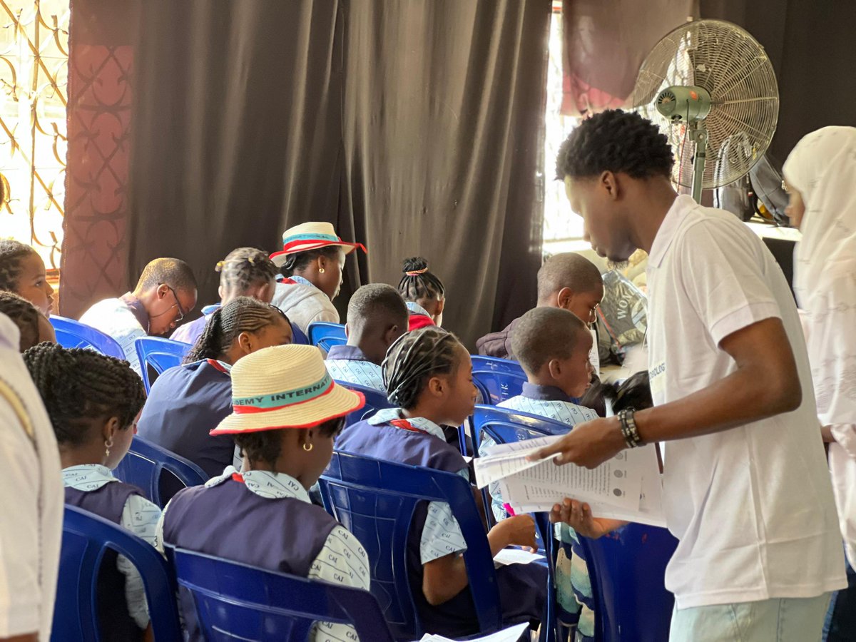 damiakpan's tweet photo. Today, in celebration of World Antimicrobial Awareness Week (WAAW), we launched the first day of our school outreach program at Christ Academy, Gwagwalada, Abuja. #MicrobioChamp #AMR #WAAW https://t.co/sqVp1Ird5o