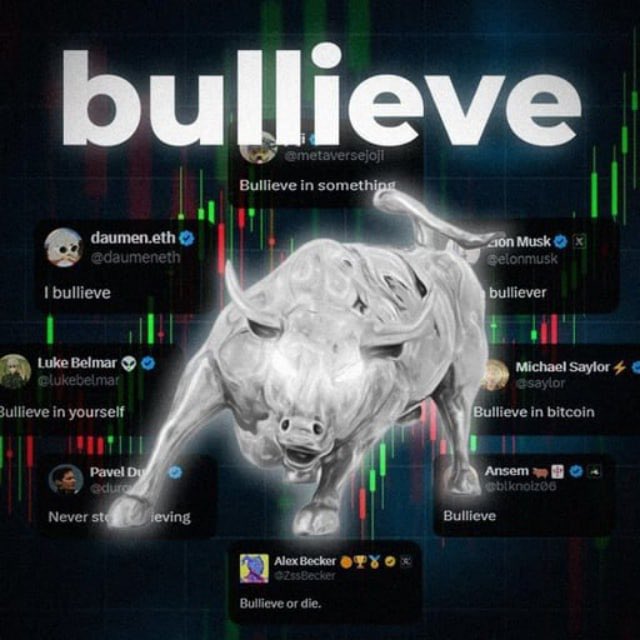 bullievecto's tweet photo. It’s BULL market so we BULLIEVE https://t.co/2VVpRwbrHu