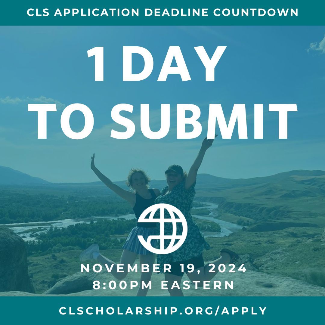 CLSscholarship tweet picture