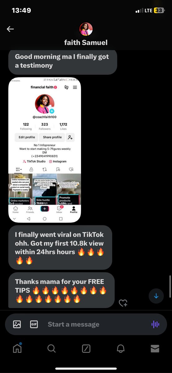 How it started VS How it’s going 🤭❤️

10k views within 24 hrs🔥🚀

Who is still snoozing on my free guide on how to go viral🫠🥹

I will soon start selling this free guide 🫠, but I will still give free access to the first 25 people to comment on this post ☺️

RT and comment