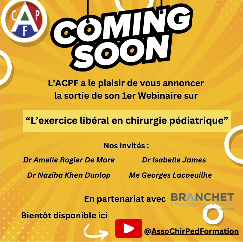 Association des chirurgiens pédiatres en formation tweet media