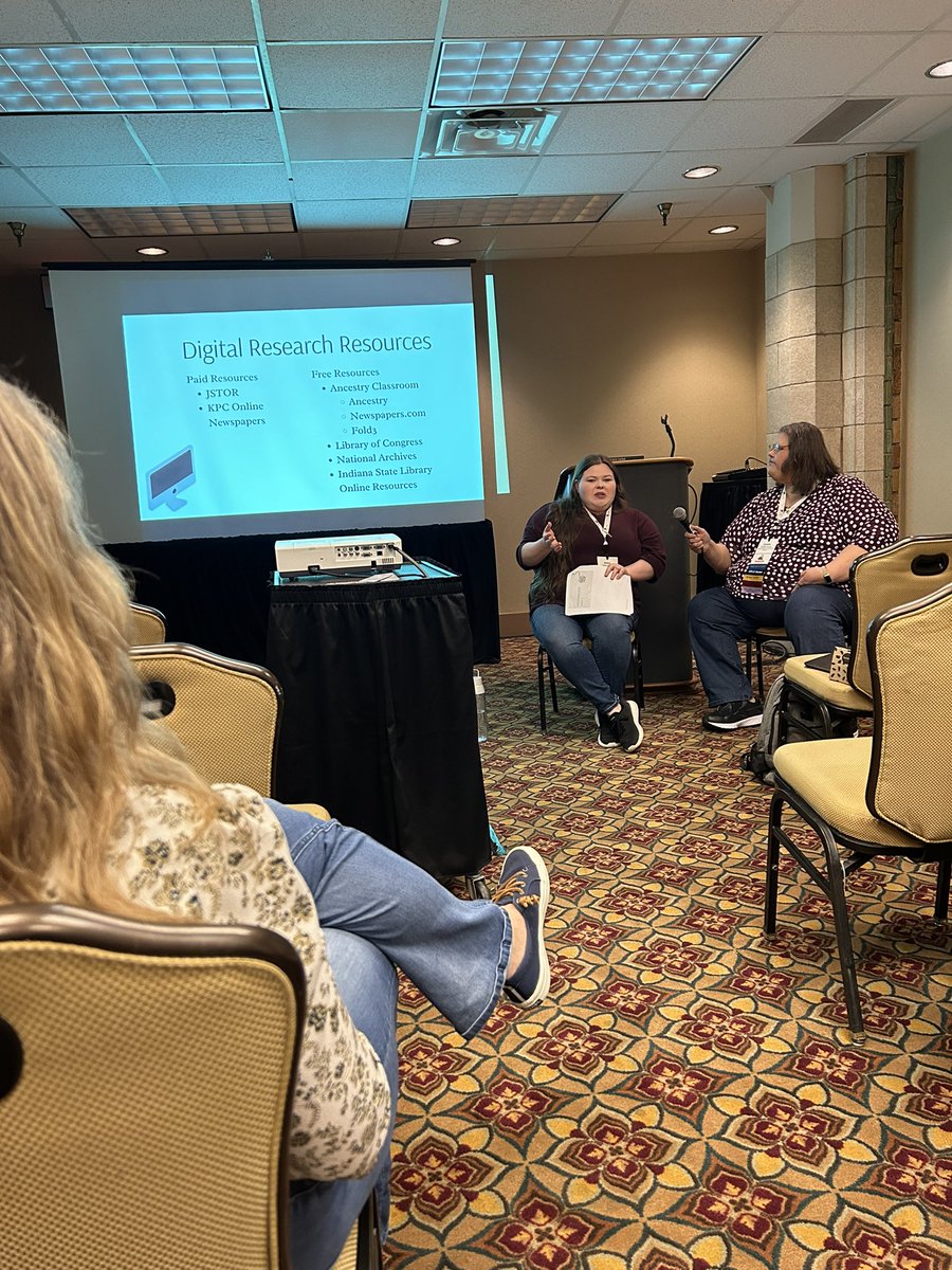 Carli Sauer (@loudlibrarian_) on Twitter photo Picking up some great tips and ideas to start the afternoon! <a href="/mediamumblings/">Debbie Acord</a> <a href="/ilfonline/">Indiana Library Federation</a> #ILFAnnualConference24 Picking up some great tips and ideas to start the afternoon! <a href="/mediamumblings/">Debbie Acord</a> <a href="/ilfonline/">Indiana Library Federation</a> #ILFAnnualConference24