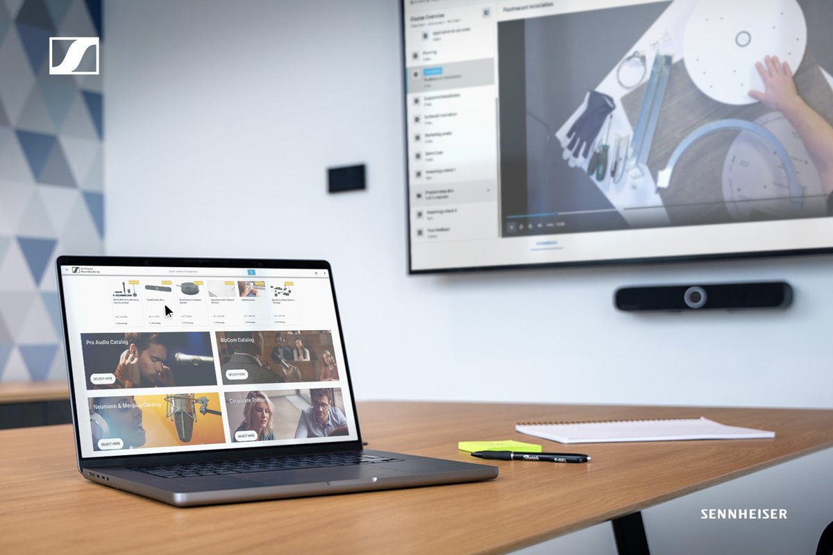 Sennheiser's tweet photo. We're excited to introduce our refreshed Sennheiser Sound Academy platform! 🎉
This platform is your gateway to understanding Sennheiser products with certifications, credits and in-depth walkthroughs. Click here to find out more: https://t.co/MiQ5Kkf3th
#SoundAcademy #AVtweeps https://t.co/ZtC71dxvjT