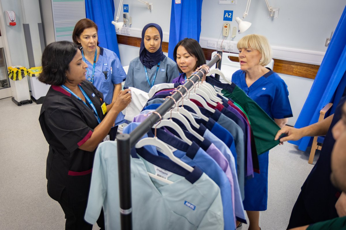 First look! Nurses in England don the new national NHS uniform.

The long-awaited uniform will finally start hitting the wards by New Year 

rcni.com/nursing-standa…