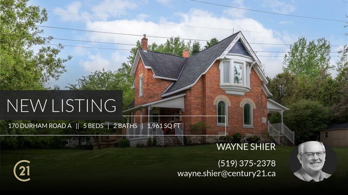wshier's tweet photo. 📍 New Listing 📍 Take a look at this fantastic new property that just hit the market located at 170 Durham Road A in Grey Highlands. Reach out here or at (519) 375-2378 for more information!

Listed by Susan Moffat, REALT... https://t.co/Y43WSCeG2s https://t.co/vFoBCF9SLK