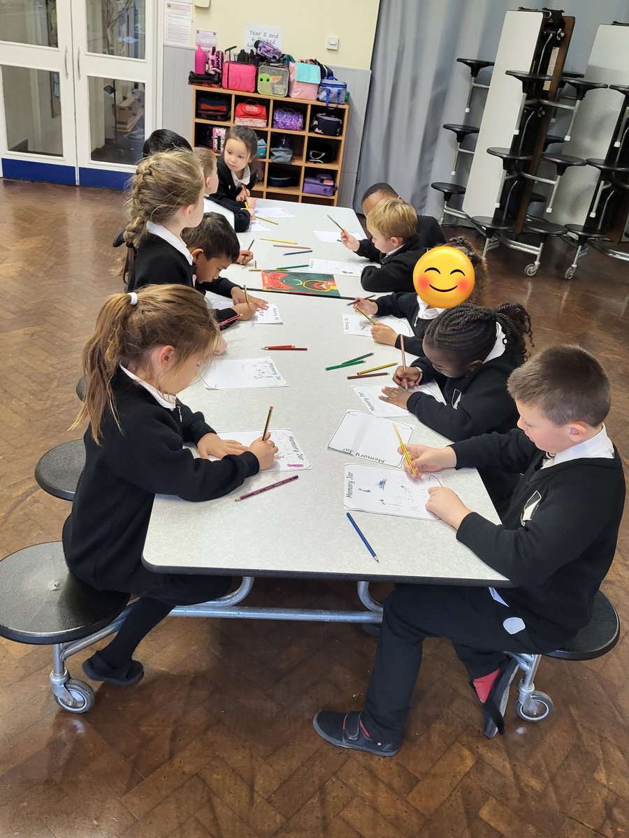 SCOSDominic's tweet photo. With a slight relocation this afternoon, the children focused hard on their history lesson creating their own memory jars of items that are special to them! #StCathsHistory https://t.co/vOqngrwPK5