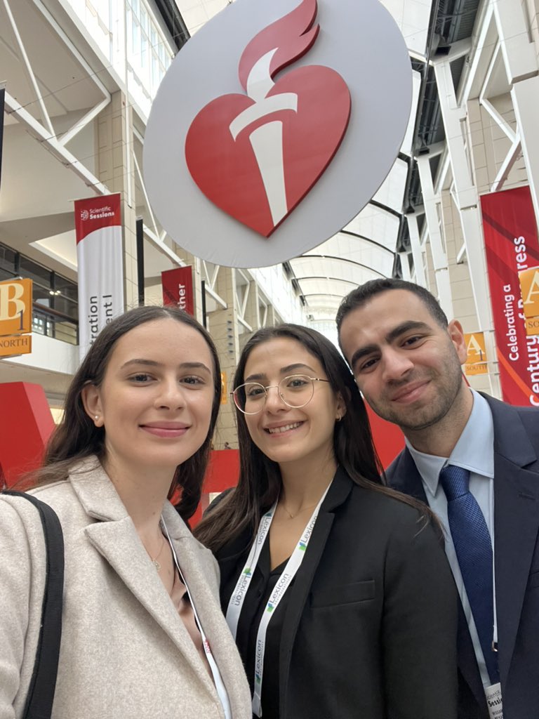 Wissam Mekary (@wissam_mekary) on Twitter photo It was a pleasure presenting at #AHA24. We showcased our findings on the quantification of outcomes of TLE as a function of lead dwell time, and the predictors of the need for powered extraction sheaths during TLE.
Grateful for my mentors <a href="/FaisalMMerchant/">Faisal Merchant</a> <a href="/melchami99/">Mikhael El-Chami</a> It was a pleasure presenting at #AHA24. We showcased our findings on the quantification of outcomes of TLE as a function of lead dwell time, and the predictors of the need for powered extraction sheaths during TLE.
Grateful for my mentors <a href="/FaisalMMerchant/">Faisal Merchant</a> <a href="/melchami99/">Mikhael El-Chami</a>