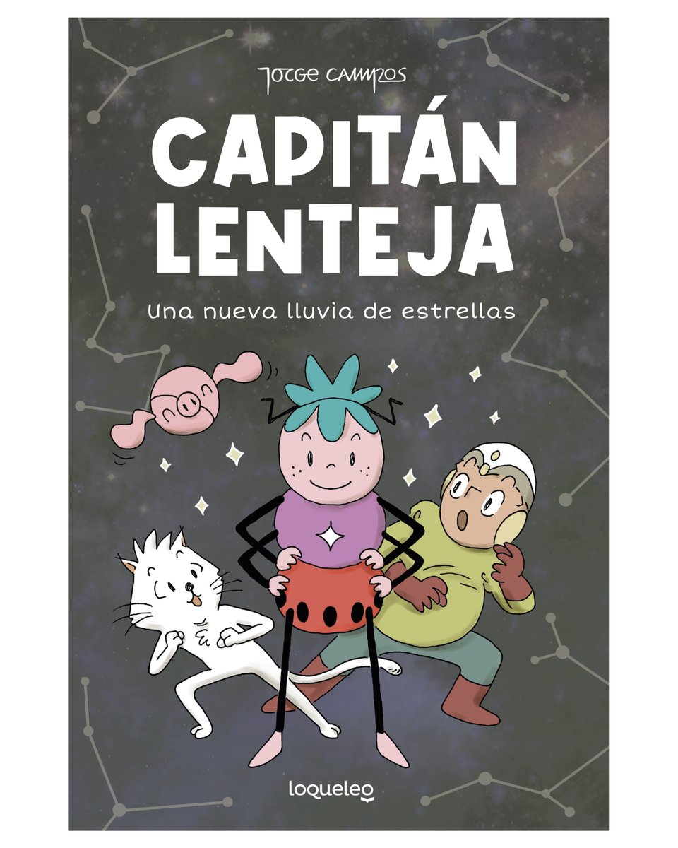 ilustratecto's tweet photo. ¡Ya a la venta 'Capitán Lenteja 2. Una nueva lluvia de estrellas', el regreso más esperado de nuestros exploradores espaciales favoritos! ¿Quién es esa misteriosa mariquita y a qué se refiere cuando habla de la lluvia de estrellas? De la mano de @loqueleo_es y @tormenta_libros ✨ https://t.co/wV9BqqR5DL