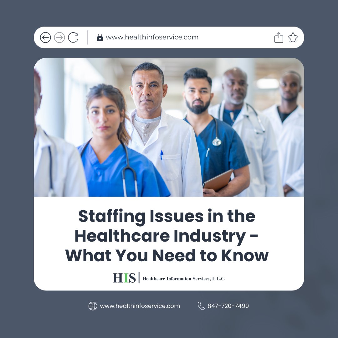 Stay informed and prepared with our latest blog post: Staffing Issues in the Healthcare Industry - What You Need to Know. Learn how the current staffing shortages are impacting patient care and what your practice can do to stay ahead.

Check out the link in our bio for more!
