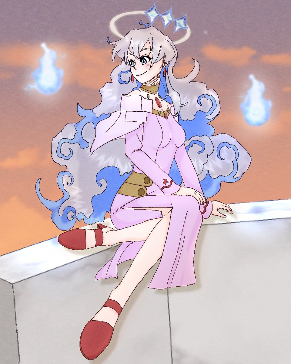 sen_via's tweet photo. 🌿 Art trade with @glaciavt 🌿
I drew her cosplaying Nia from Gurren Lagann! ^^
❆ #glaciART 🩵 https://t.co/856QYBLI56