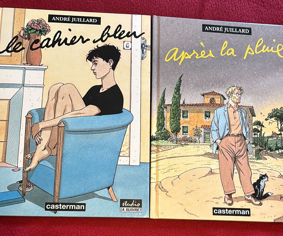 3gr3S_S3rg3's tweet photo. Bientôt dans ma grosse grosse #Pal via mon ami @oo61884
Merci pour ses belles propositions
-Fritz Haber
#DavidVandermeulen @DelcourtBD
- Le cahier bleu / après la pluie
#Juillard @CastermanBD
- Marée Haute
#IsaacSanchez @EditionsDupuis https://t.co/clnHI6fGRo
