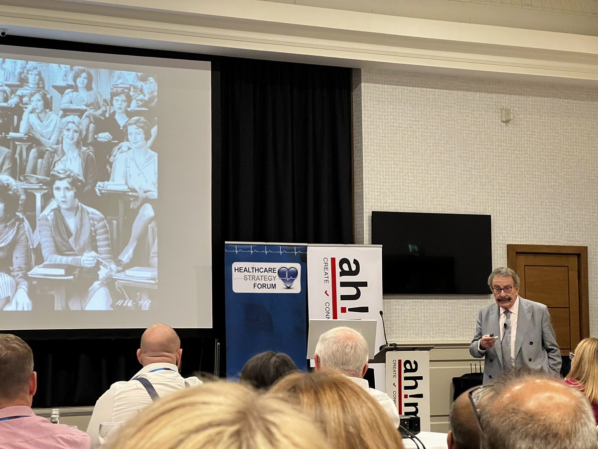 Privileged this evening to be listening to <a href="/ProfRWinston/">Robert Winston</a> talking to us about healthcare <a href="/DMurray1000/">Daniel Murray</a>