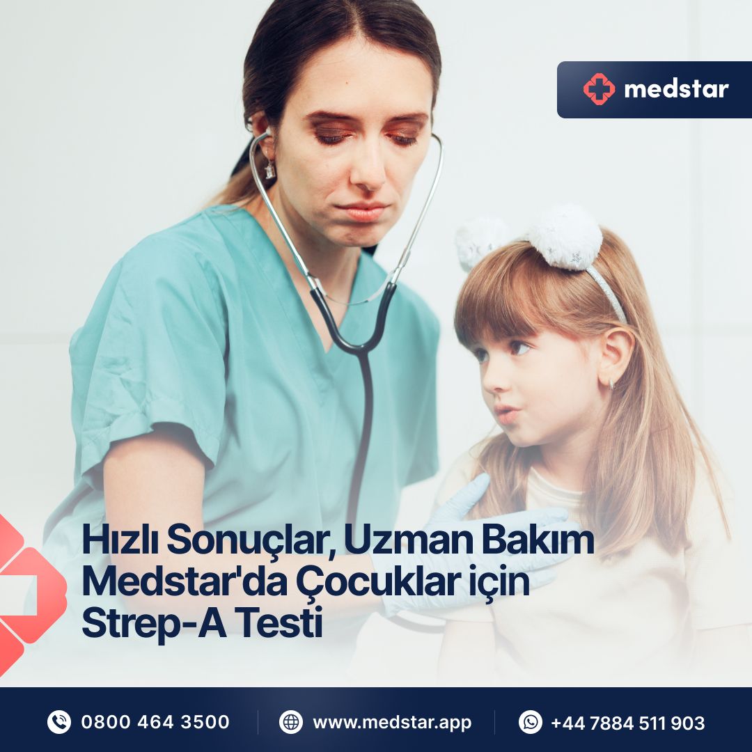 Protect your children's health with quick results! Leave your worries behind with the Strep-A test we offer at Medstar. Our expert team is with you every step of the way! 🩺🧒👦
Book an appointment now.
 
Link: buff.ly/46N8KyL
#MedstarClinic #ChildrensHealth #London