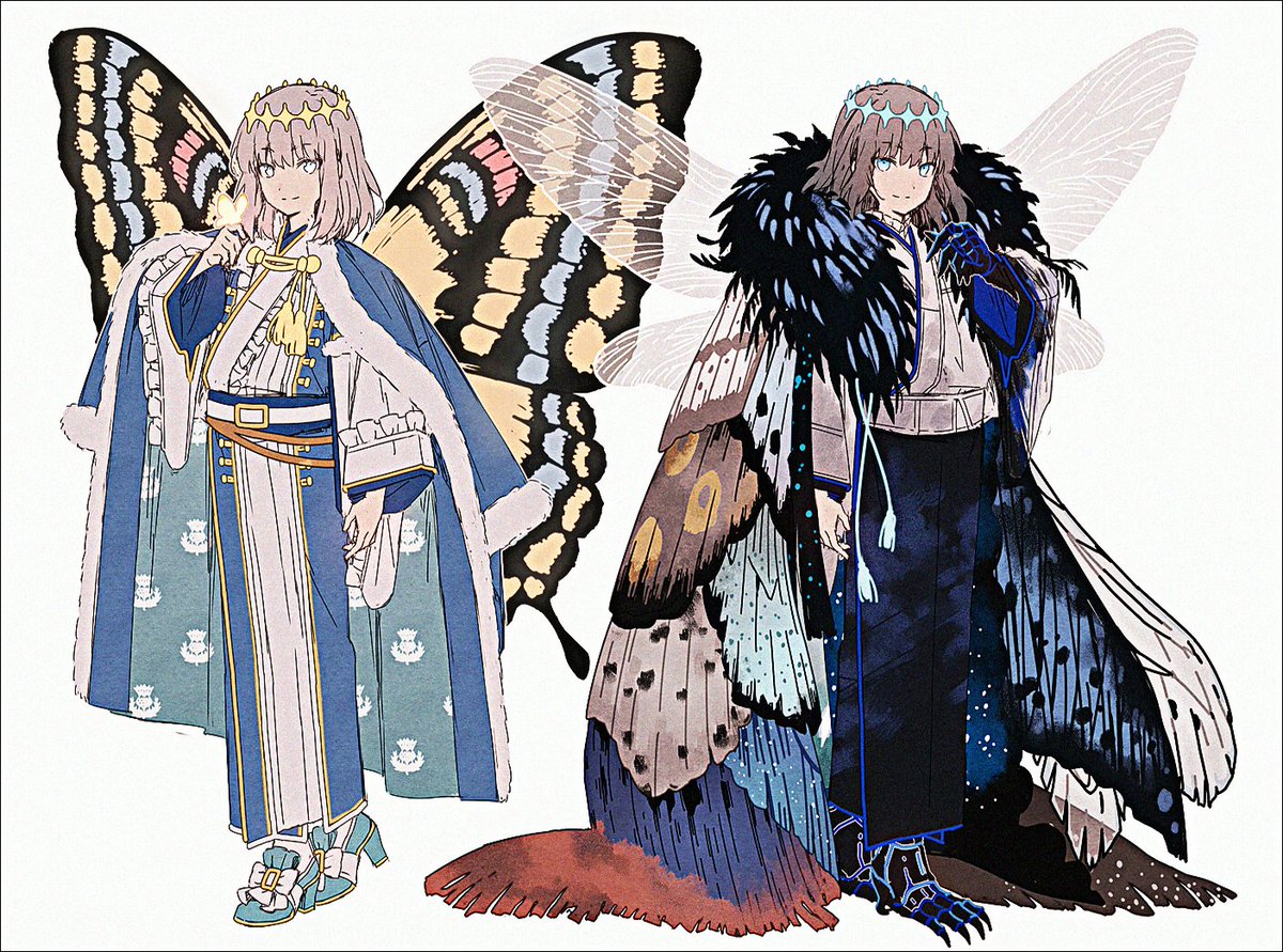 オベロン(Fate) ,オベロン・ヴォーティガーン 「お気に入り#気ままに和服化 」|hakusaiのイラスト