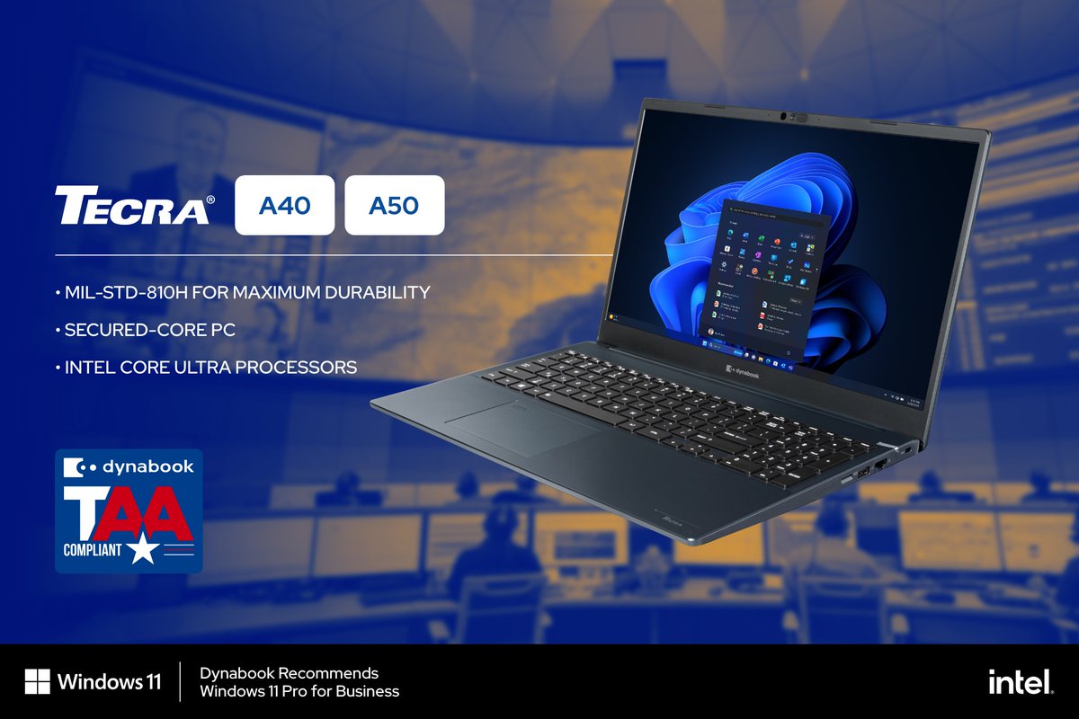 Dynabook Americas tweet media