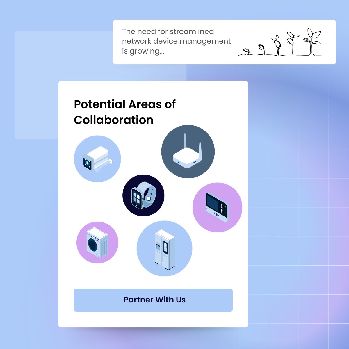 weareinlayer's tweet image. Imagine a platform that streamlines device management for all devices in all markets—IoT Sensors, Routers, Gateways, and beyond. That’s our vision, and we’re seeking collaborators to help. hubs.ly/Q02WGlgN0 

#Inlayer #Collaboration #PhonismbyInlayer #InlayerCollaborative