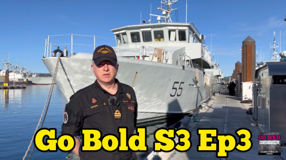 GoBold_Podcast's tweet photo. Learn all about the @RoyalCanNavy Orca class patrol and training boats! Video at the link below:
https://t.co/EZR5g20tMP
Go Bold!
@CanadianForces
@CJOC_COIC
@NavyLeagueCA
#navy #RCN #warship #ships #boats #training #orca #canada #MARPAC https://t.co/RQzOcp9JS3