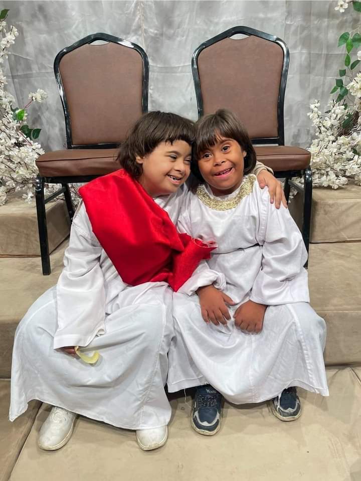 لأَنَّ لِمِثْلِ هؤُلاَءِ مَلَكُوتَ السَّمَاوَاتِ»." (مت 19: 14)👼❤️